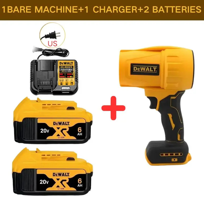 Dewalt 30000RPM Brushless Air Blower Cordless Turbo Fan Handheld Violent Fan Dryer 20V Rechargeable Dust Blowing Tool