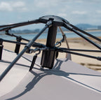 Sonuto Outdoor 3-4P One-Touch Camping Tent Quick Automatic Opening Beach Fishing Tent Family Travel Picnic Park Anti-UV Shade