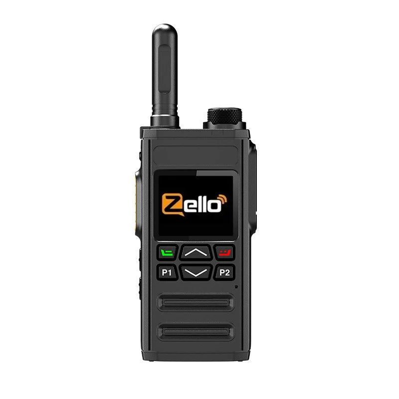 Zello 4G LTE&WiFi POC walkie Talkie - Bluetooth Connection, Long Battery Life, Fast Charging, Essential for Professional Outdoor