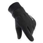 Winter Men's Gloves Polar Fleece Thick Warm Women Cycling Sports Driving Waterproof Non-Slip Touch Screen Motorcycle Gloves