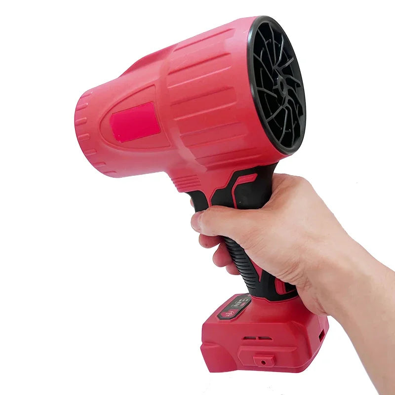 30000RPM Brushless Air Blower Cordless Turbo Fan Handheld Violent Fan Dryer Fit Milwaukee 20V Rechargeable Dust Blowing Tool