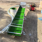 Automatic Small Scale Mini Alluvial Gold Washing Machine Hand Gold Panning Chute Machine Gold Ship Boat Dredger Vessel