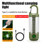 Multi Functional Outdoor LED Camping Lights Rechargeable Flashlights Portable Night Lights Waterproof Travel Lights