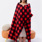 Heated Electric Blanket Sleeper Electric Mat for Large Trucks Car Camping soft Heating Thermal Pad 12V Car Heated Seat Cushion