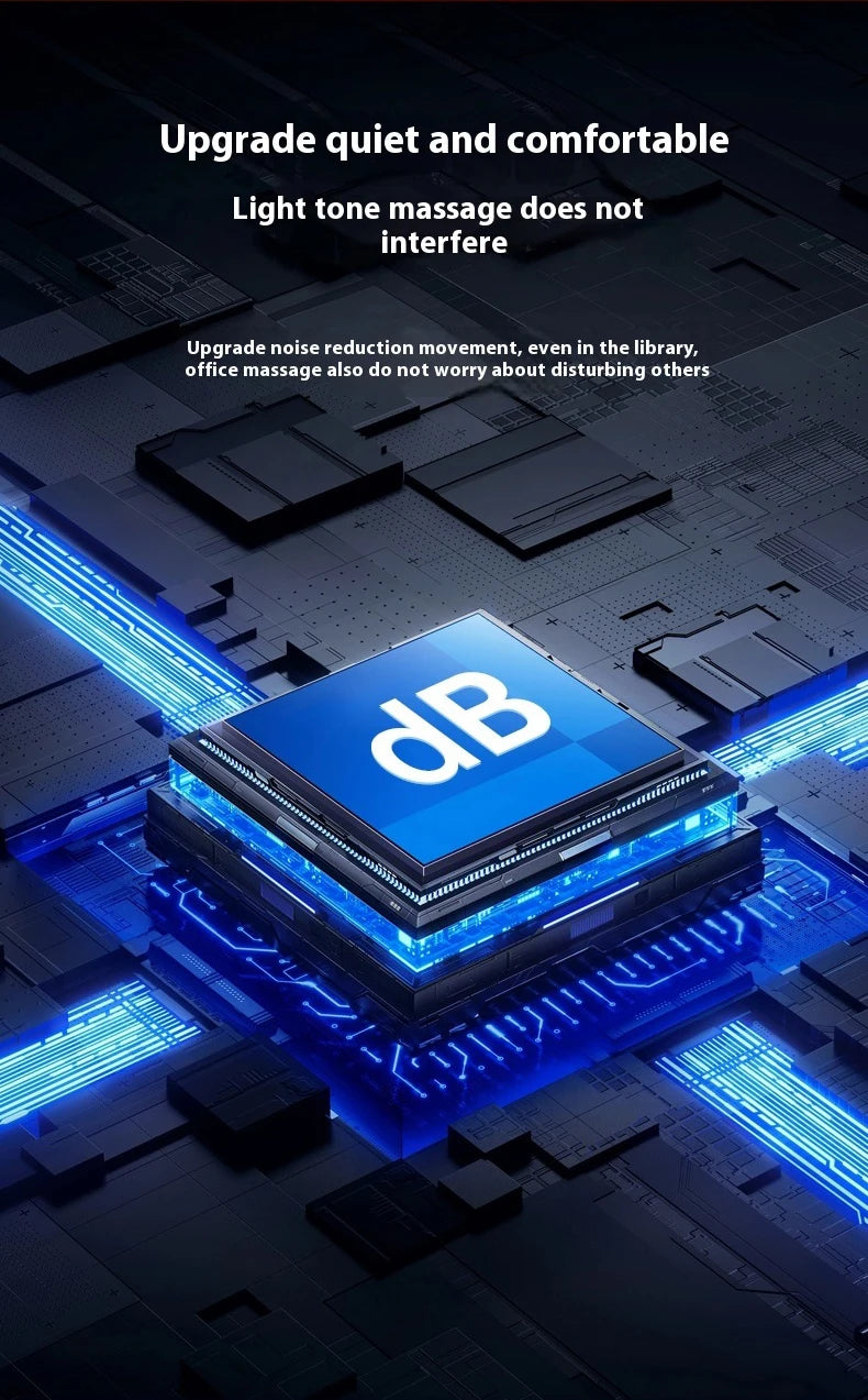 High-Frequency Vibration Full-Bbody Massage Gun Back, Waist, Neck and Shoulder Massager muscle Massager 12/16-Head fascia Gun