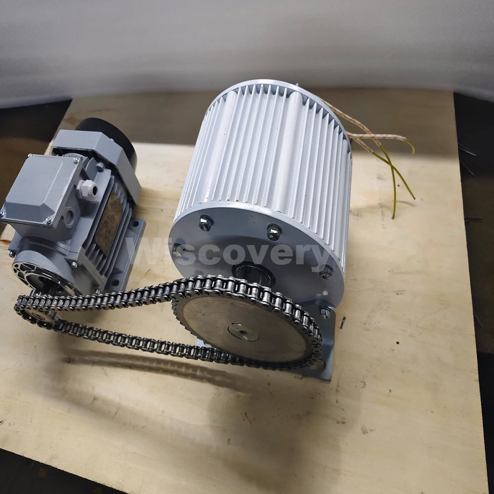 10KW 20KW 500RPM Permanent Magnet Wind Turbine Generator 48V 96V 120V 220V Low RPM Free Generator Alternative Energy