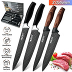 6pcs High Carbon Stainless Steel Knives Handmade Forged Cleaver Chef Butcher Kitchen Knife Wood Handle Chef Knife Cooking Tool
