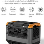 3000W Portable Power Stations Lifepo4 Battery Camping Outdoor Power Supply 5376wh Energy Storage 2400W Portable Power Generator