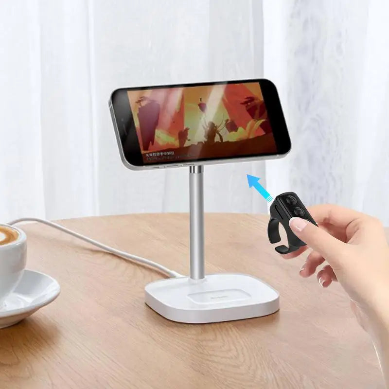 Wireless Fingertip Remote Control Ring BT Ring Scroller Page Turner Stable Connection Wireless Page Turner