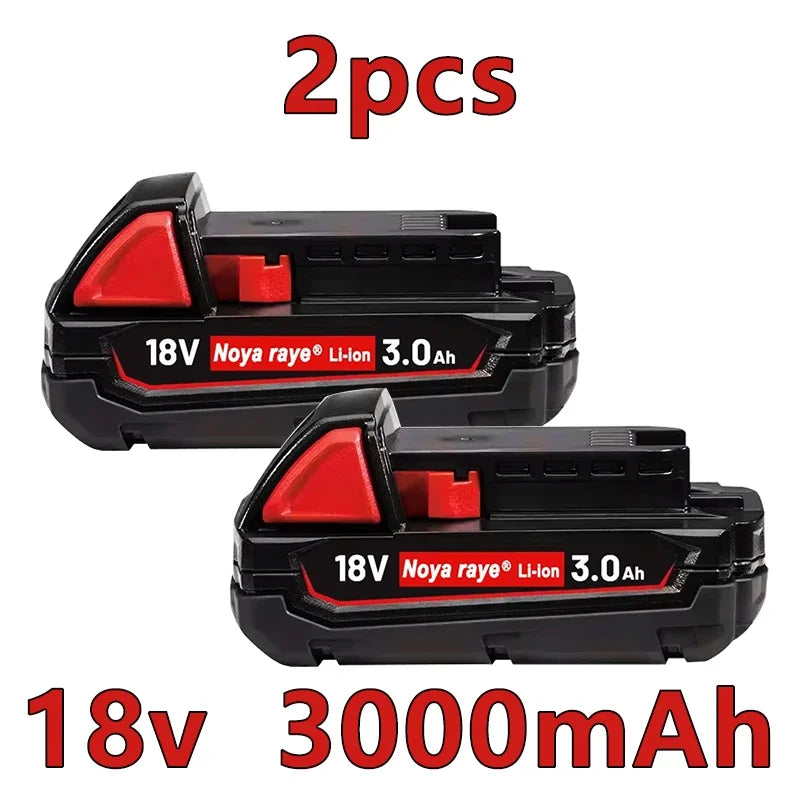 For Milwaukee 18V/ 3Ah 5Ah 6Ah 18650 Lithium Replacement Battery For Milwaukee 48-11-1860 48-11-1850 48-11-1840 Tool Battery