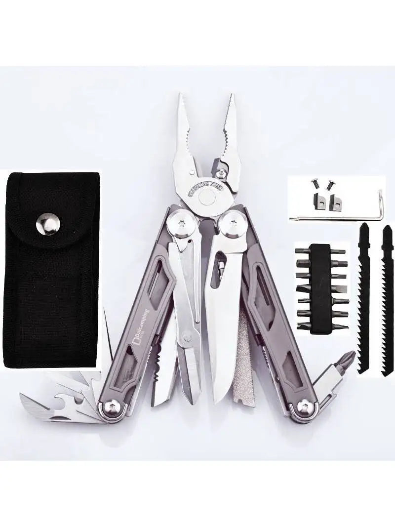 Daicamping DL30 Replaceable Parts Multi Hand Tools Set Multi-tools Folding Knives EDC Survival Gear Manual Plier Multitools
