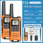2pcs Baofeng F22 Mini Walkie Talkie PMR Communication Radio Profesional Walkie Talkies Ham Radio Transceiver For Restaurants