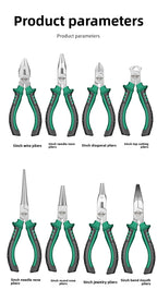 5inch Mini Multifuncational Pliers,  Electrician Special Wire Pliers, Pointed Nose Pliers, Small Handmade Industrial Grade Vice