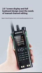 DMR GPS 10W DM-32UV BAOFENG DM32 Walkie Talkie Multi Band TDMR Dual Time Slot Wireless Copy Frequency Type-C AM/FM Two Way Radio