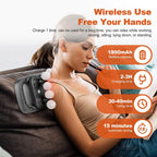 16-Head Fascia Gun High-Frequency Vibration Body Massage Gun Waist and Back  Massager Neck Shoulder Massager Muscle masajeador