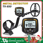Treasure Hunter TX-850 L 11inch Coil Metal Detector Professional Underground Waterproof Gold Detector Pinpointer High Sensitive