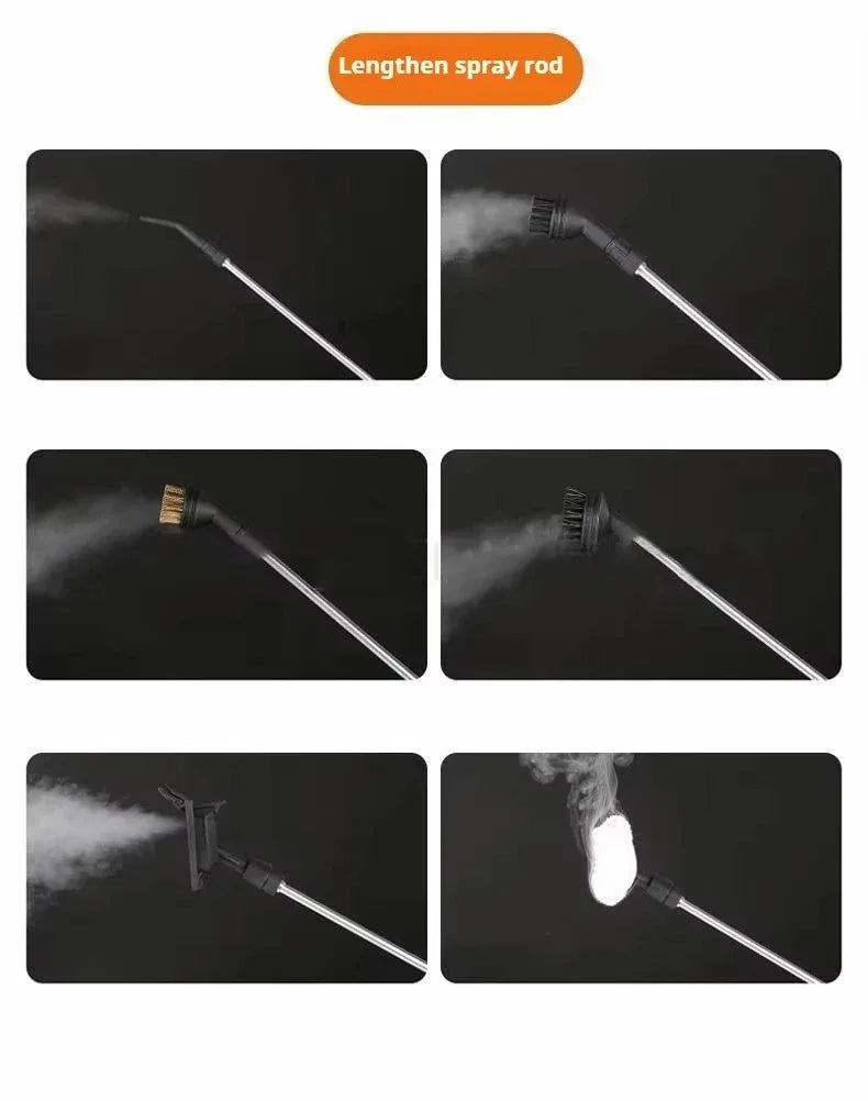 1.2L Steam Cleaner High Temperature Sterilization Air Conditioning Kitchen Hood Home /Car Steaming Cleaner 220V/110V EU/US Plug