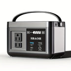 Portable Power Station P86,88.8Wh 3.7 V LiFePo4 Battery, with 120W (150W Peak) AC Outputs, Solar Generator for Travel and Camping