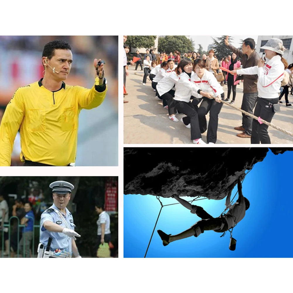 Metal Whistle Portable Extra Loud Sports Whistle Multipurpose Loud Crisp Sound Whistle for Soccer Football Basketball Training