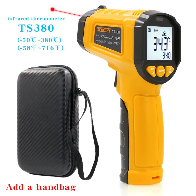 TS380 Infrared Non-Contact HYTAIS Thermometer Handheld Industrial High-Precision Electronic Temperature Gauge TS600