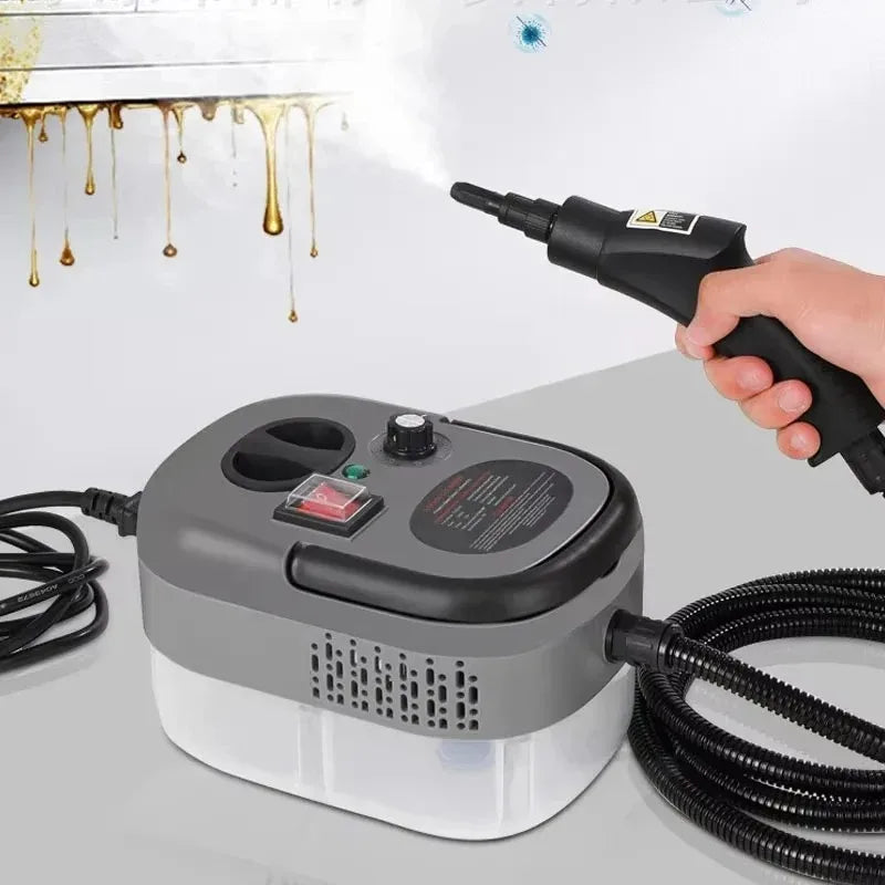 1.2L Steam Cleaner High Temperature Sterilization Air Conditioning Kitchen Hood Home /Car Steaming Cleaner 220V/110V EU/US Plug