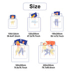 Super Soft Imitation Lambswool Blanket Autumn Winter Double Queen Blankets High Quality Comfortable Milk Fleece Sofa Blanket