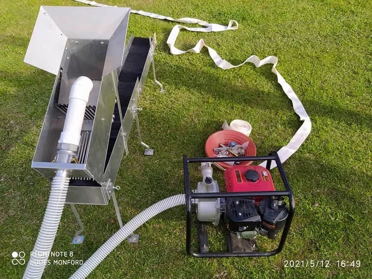 Gold Prospecting Equipment Simple Gold Mining Highbanker Sluice Box Mineral Separator