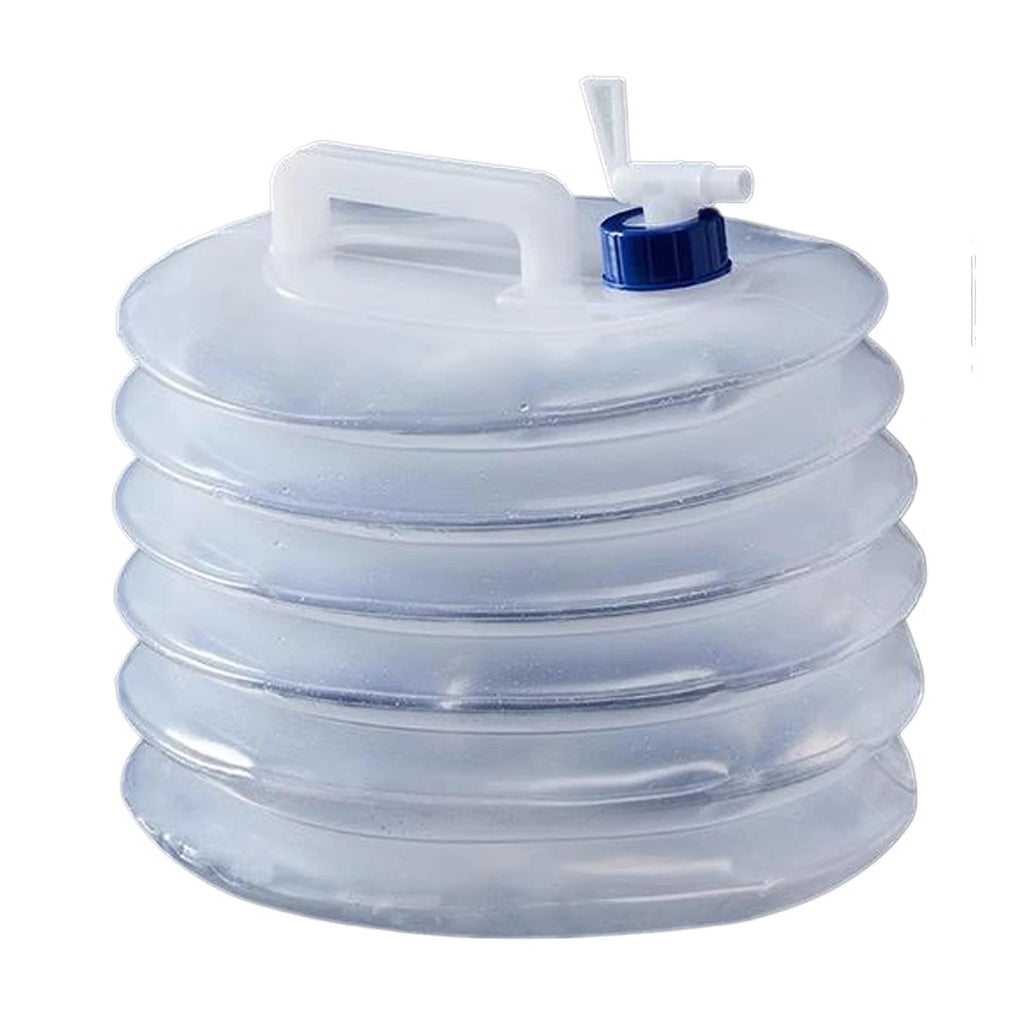 2025 New Portable 5/10L /15L Outdoor Foldable Collapsible Drinking Car Water Bag Carrier Container Outdoor Camping Hiking Picnic