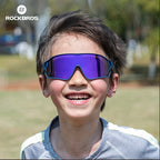 ROCKBROS Sunglasses Kids Girls Boys Polarized/Photochromic Goggles Children Glasses UV Protection Eyeglasses Eyewear