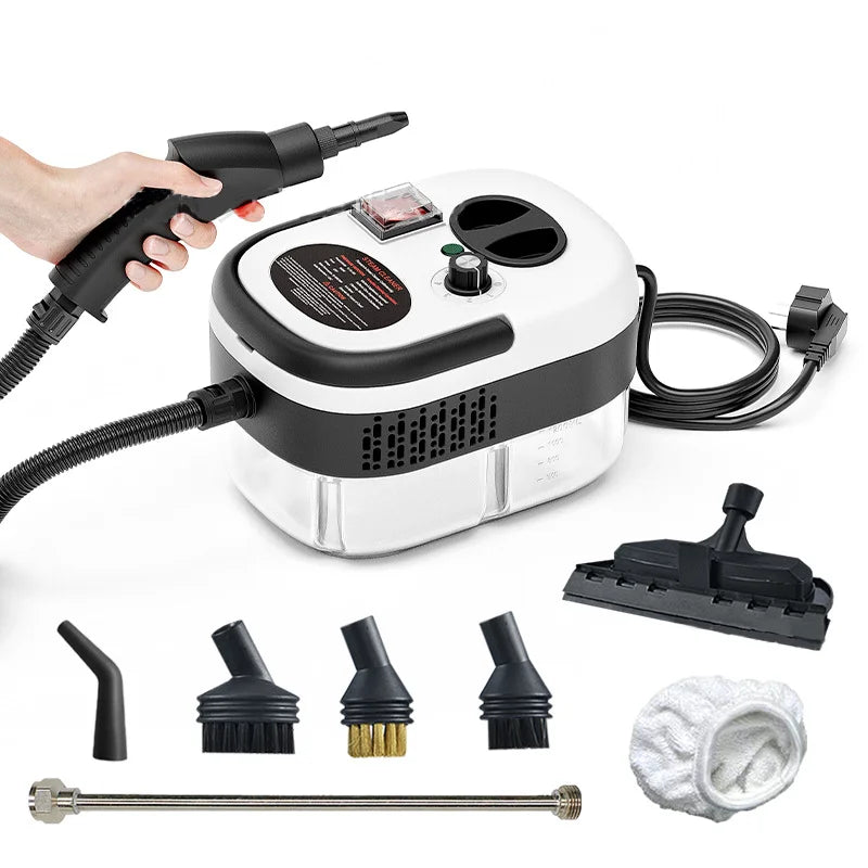 2500W High And Temperature Handheld Steam Cleaners Air Conditioner Kitchen Hood Car Steam Clean Machine Floor and More Cleaning