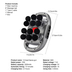 42-Heads Fascia Gun High-Frequency Vibration Body Massage Gun Back and Waist Massager Neck Shoulder Massager Muscle masajeador