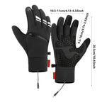USB Heated Gloves Waterproof Touchscreen Winter Snowboard Gloves Hand Warmer Outdoor Fishing Skiing Cycling Driving Gloves