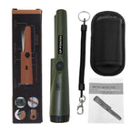 Metal Detector Outdoor Adventure Handheld Metal Detector Pinpointer   Finder Waterproof 360° Side Scan Metal Detector Rod