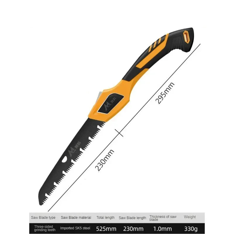 Japanese TOOL Folding Hand Saw Compact Design Hand Saw for Trees for Camping Pruning Saw with Hard Teeth Hacksaw Garden Pruning