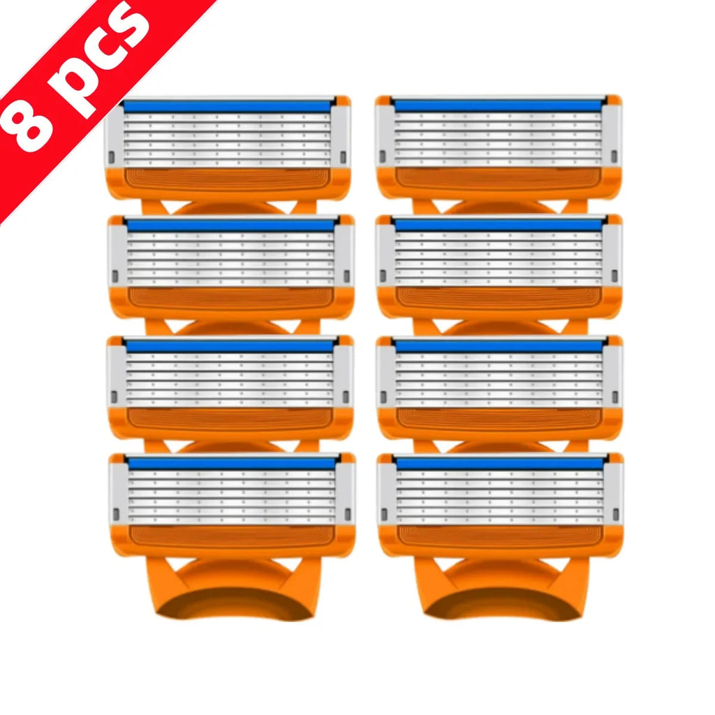 Superduty Razor Fusion 5 Ultra Thin Blade Men's Razor with Sideburn Trimmer Men's Facial Trimmer Safe Sharp 5-layer razor