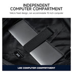 LEE Large Capacity Travel 15.6 Inch Laptop Backpack for Man Women's Waterproof Casual Nylon Teenagers College School Bag Male