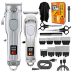 Hair Clippers for Men Professional, Barber Clippers and Trimmers Set, Cordless Hair Clippers for Hair Cutting Kit