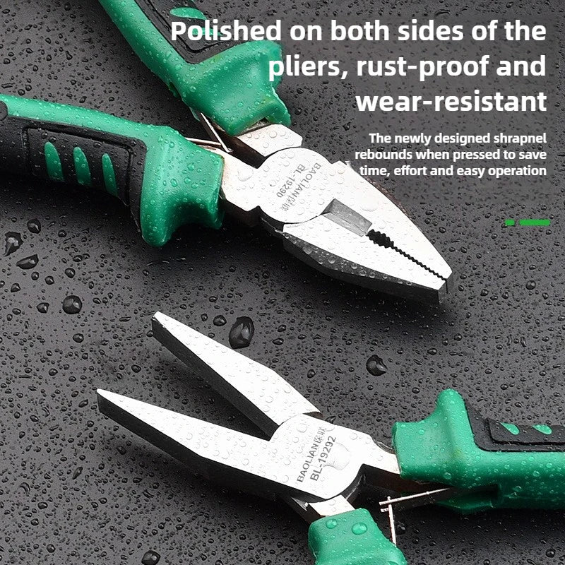 5inch Mini Multifuncational Pliers,  Electrician Special Wire Pliers, Pointed Nose Pliers, Small Handmade Industrial Grade Vice