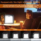 SBAOH Portable Power Station, 296Wh 300W, 110V AC Outlet, Solar Power Station with 60W Solar Panel, Travel/Outdoor/Home Use