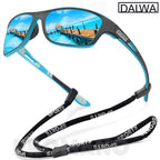 Dalwa Polarized Fishing Sunglasses Men's Driving Shades Male Sun Glasses Hiking Classic UV400 Eyewear