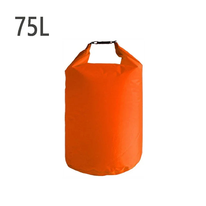 8L/25L/40L/70L/75L Waterproof Dry Bag Ultra Lightweight Airtight Bags Roll Top Drybags for Camping Kayaking Swimming Rafting