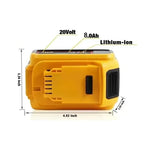 3/4/5/8Inch Led Light Portable Spotlights Cordless Outdoor Work Fishing Handheld Emergency Tool Light Fit Dewalt 18V Battery