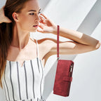 PU Leather Phone Case for IPhone 17Air  17 Pro Max 16 Pro Max 16e 15 14 13 12 11 Pro Max Plus  Flip Wallet Style Phone Cover