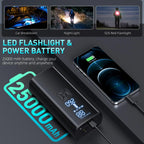 Car Air Compressor Super Fast Electric Tyre Inflator Pump With LED Lamp For Motorcycle Bicycle Tire Portable Inflatable Pump