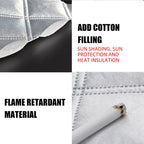 Magnetic Car Front Windshield Cover Automobile Sunshade Cover Winter Ice Frost Guard Sun Shade Protector Waterproof Car Cover