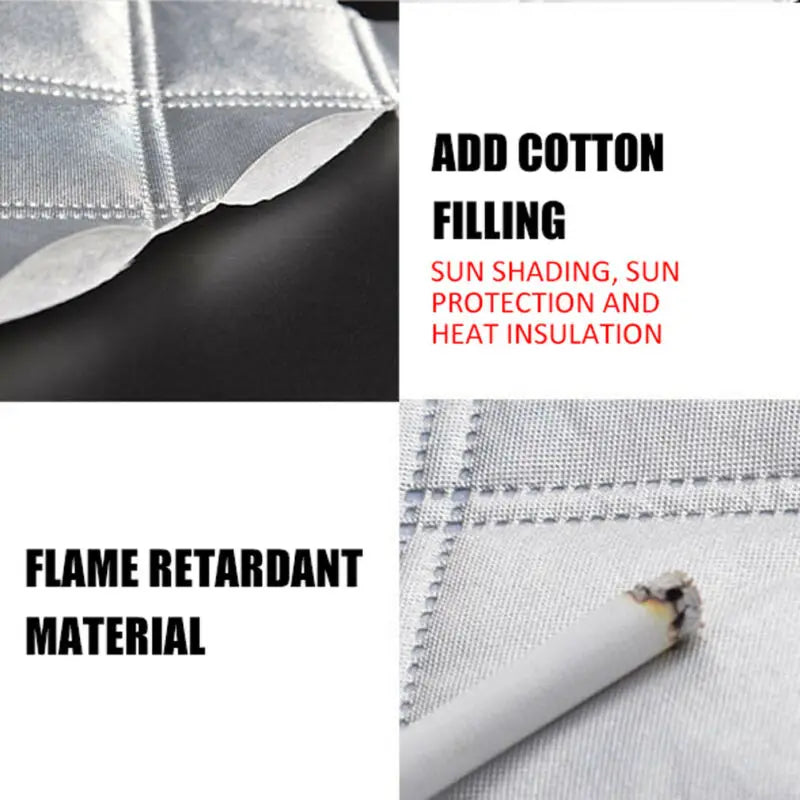 Magnetic Car Front Windshield Cover Automobile Sunshade Cover Winter Ice Frost Guard Sun Shade Protector Waterproof Car Cover