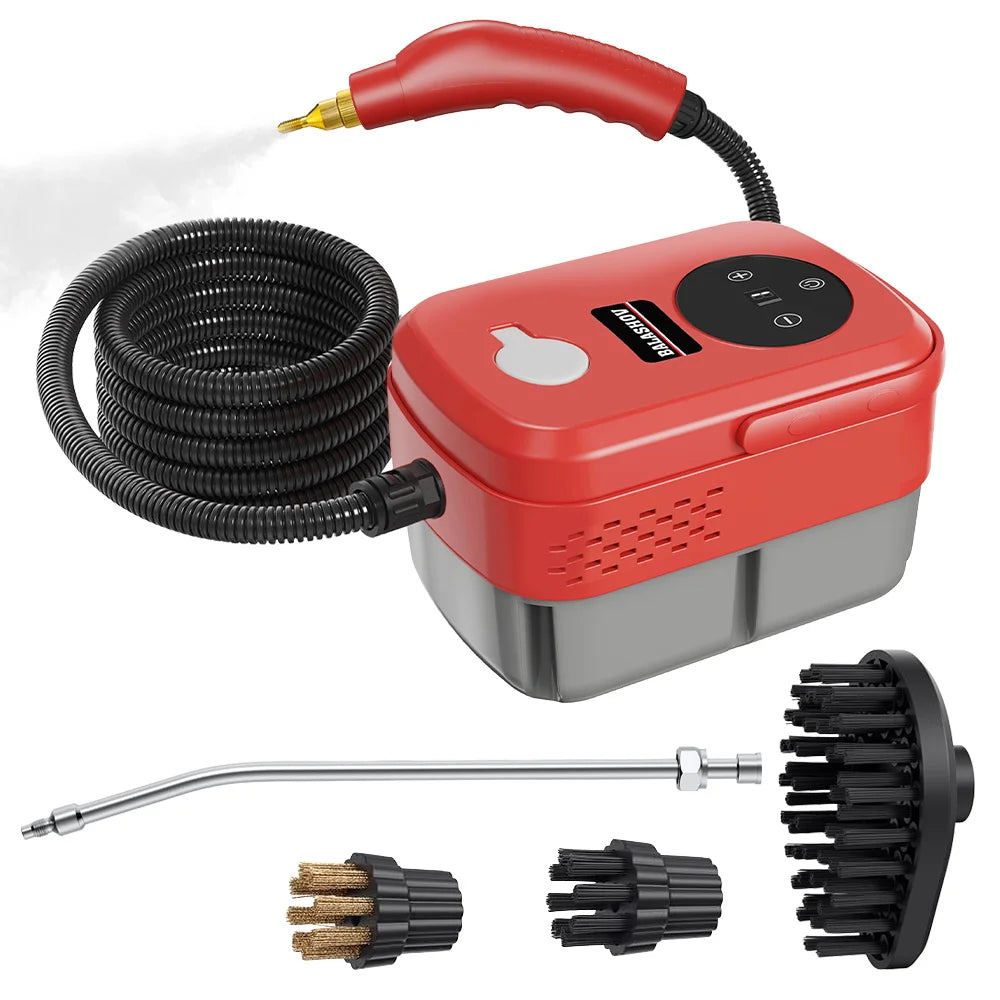 2500W High And Temperature Handheld Steam Cleaners Air Conditioner Kitchen Hood Car Steam Clean Machine Floor and More Cleaning