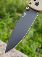 BM Bugout 535 EDC Knife Ranger Green Grivory Handle knife CPM-S30V Stainless Steel folding knife hiking tactical pocket knife