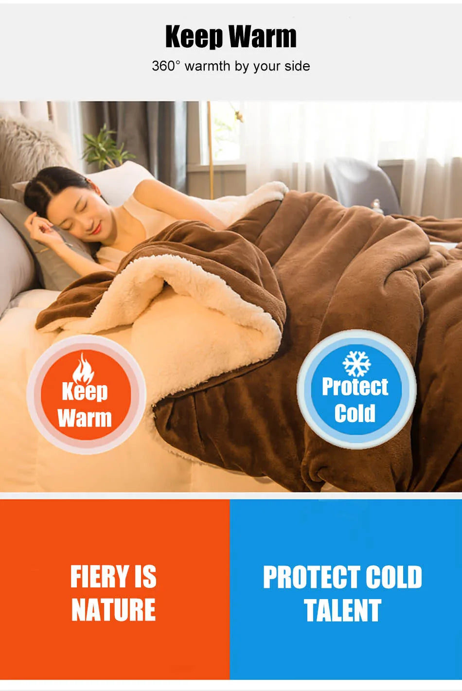 Winter Bed Blankets Solid Color Fleece Blankets Throws Adult Thick Warm Sofa Winter Blanket Super Soft Warm Duvet Cover Luxury