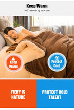 Winter Bed Blankets Solid Color Fleece Blankets Throws Adult Thick Warm Sofa Winter Blanket Super Soft Warm Duvet Cover Luxury